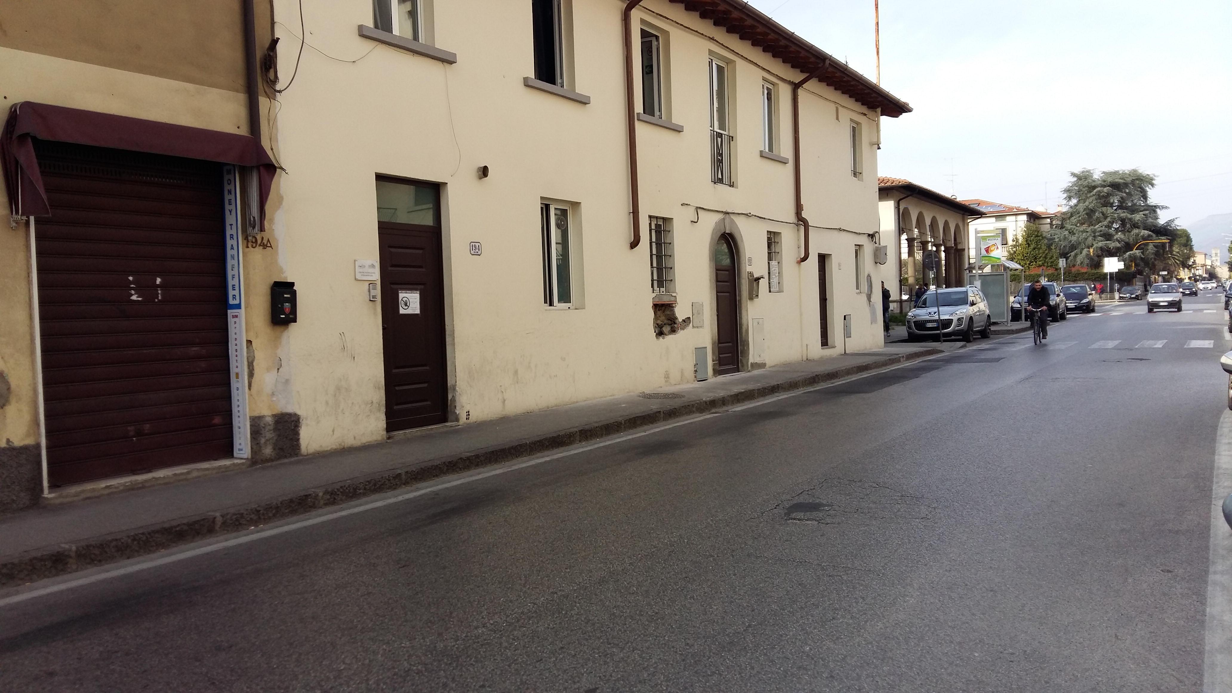 Il centro di accoglienza di via Roma al Soccorso 