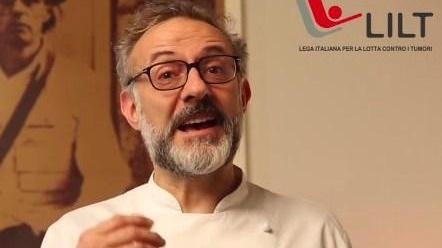 Bottura testimonial per la lotta ai tumori