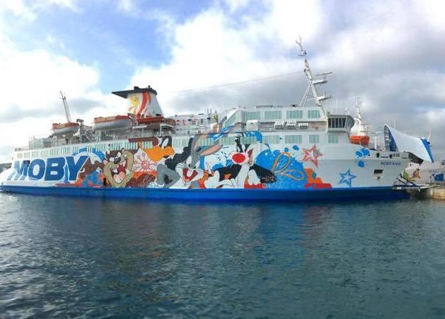 La Kiss è in banchina a Portoferraio