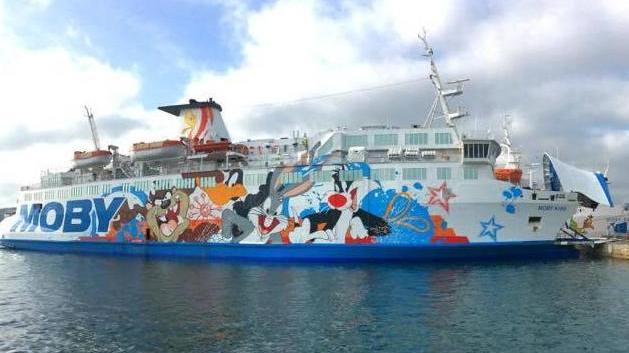 La Kiss è in banchina a Portoferraio