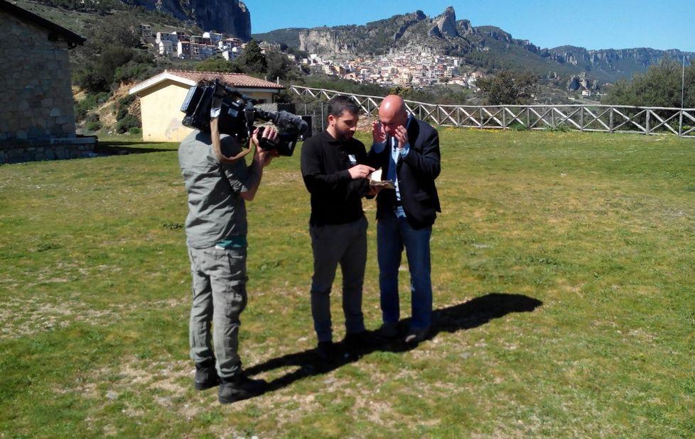 Riprese della Rai nella Stazione dell’Arte 