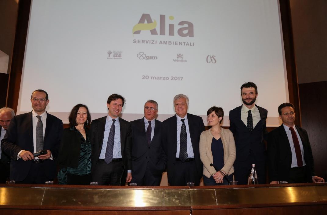 La conferenza stampa di presentazione di Alia, a Firenze