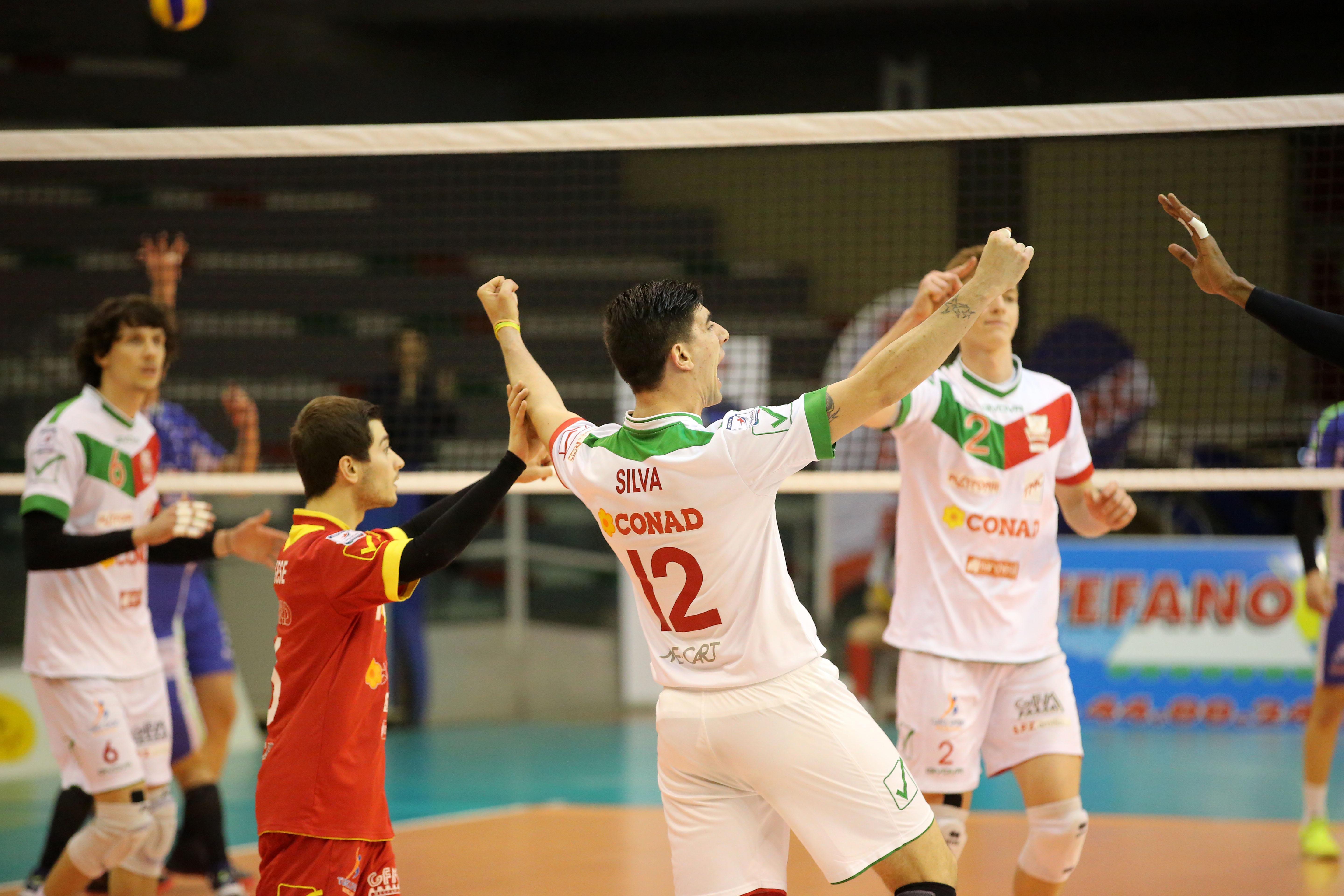 La Conad Volley liquida Aversa