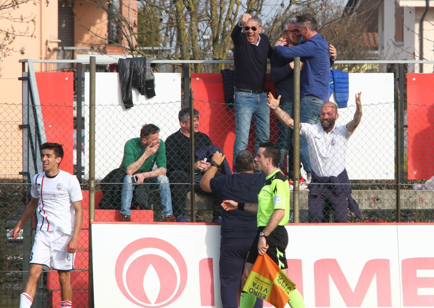 Mister Benuzzi esulta «In campo come tigri»
