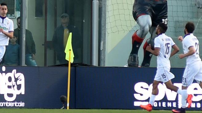 Il gol di Kalinic in mezzo ai fischi