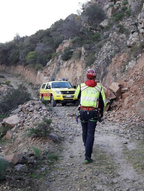 Escursionista ferito a San Vito 