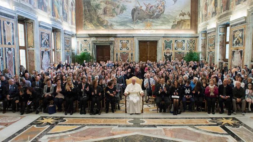 Voce Amica, 25 volontari in udienza dal Papa