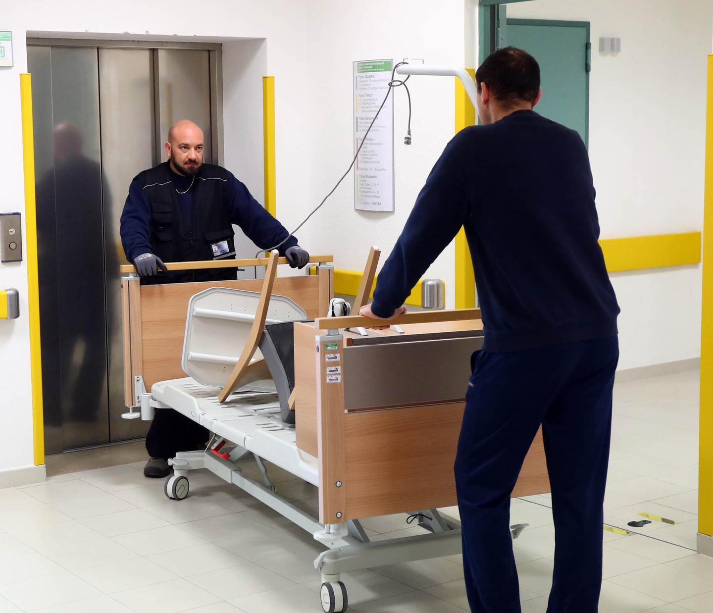Il trasloco si fa sul serio Facchini al San Camillo 
