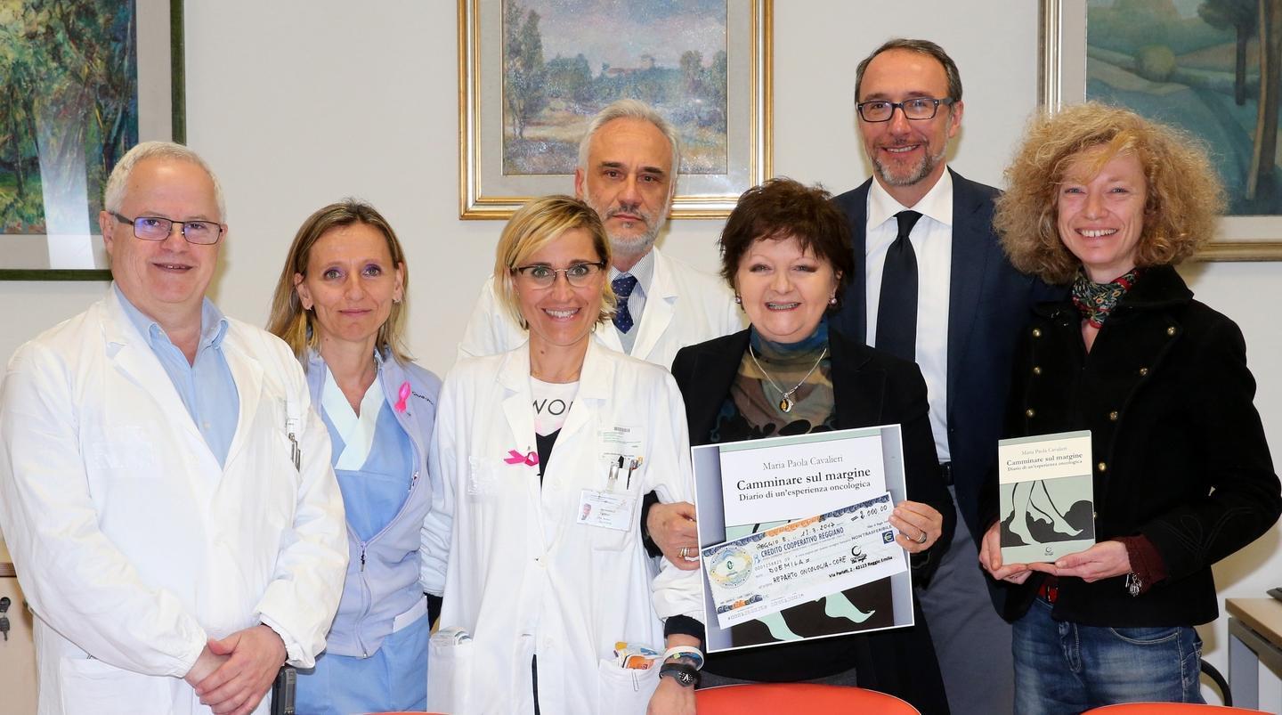 Vittoria sul cancro in un libro, ricavato al reparto oncologia 
