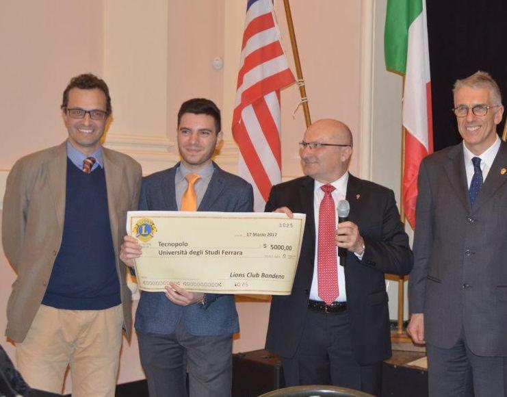 Il Lions Club Bondeno non scorda il terremoto 