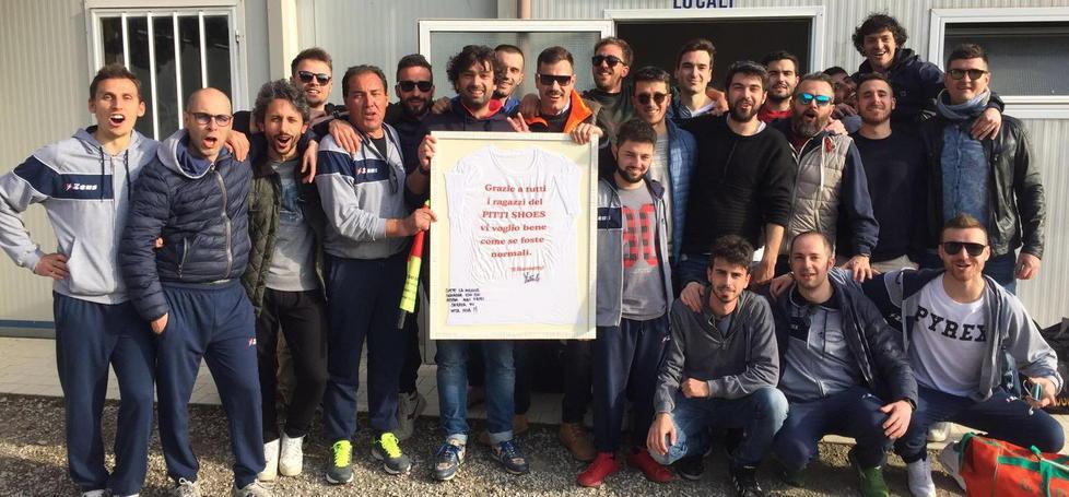 Con la maglia di Matteo a vincere è... l’amicizia 