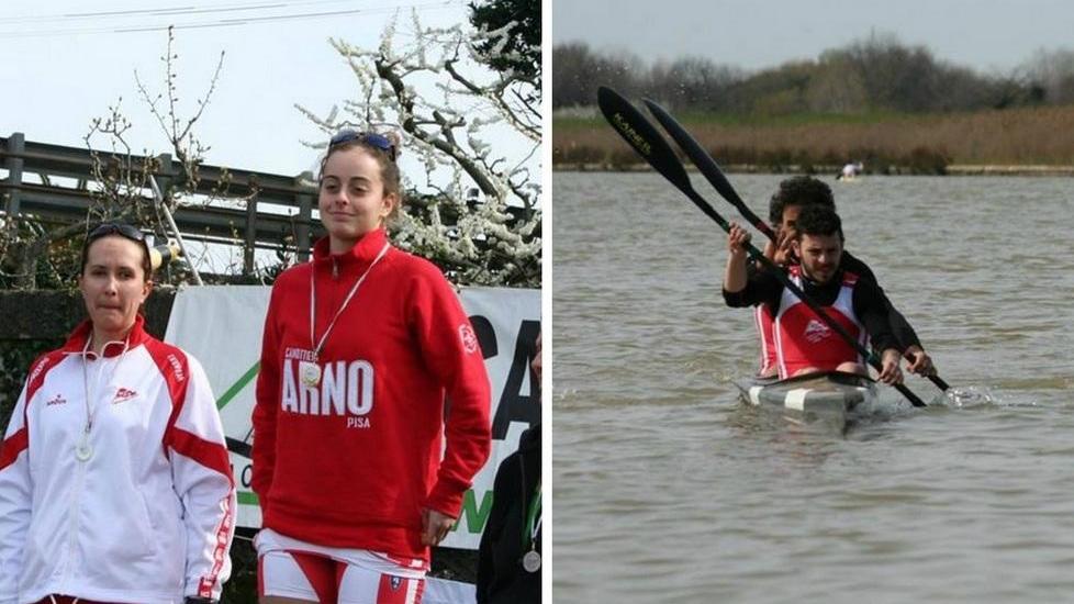 Canoa: cinque titoli regionali per la Arno