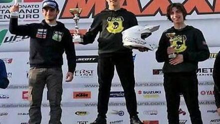Giusti al secondo posto nel campionato italiano Enduro under 23 senior