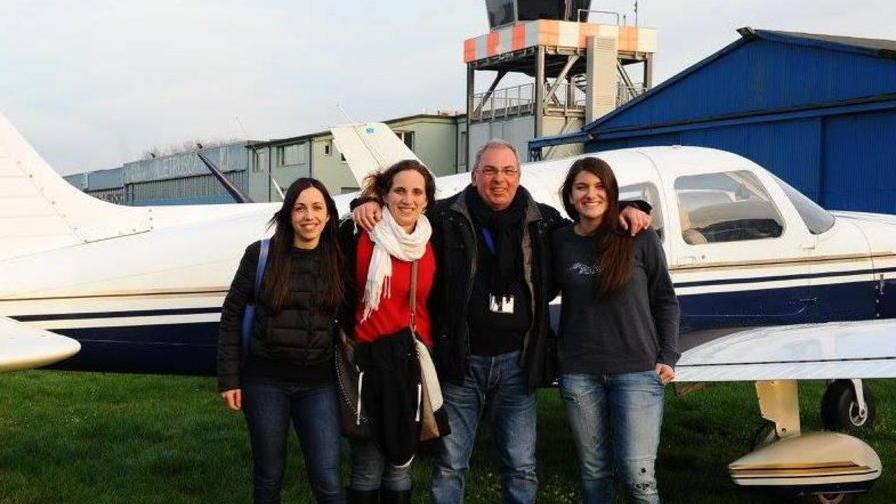 Un successo la festa della “donna in volo”