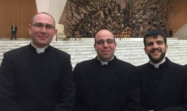 Tre sacerdoti siniscolesi ricevuti dal Papa