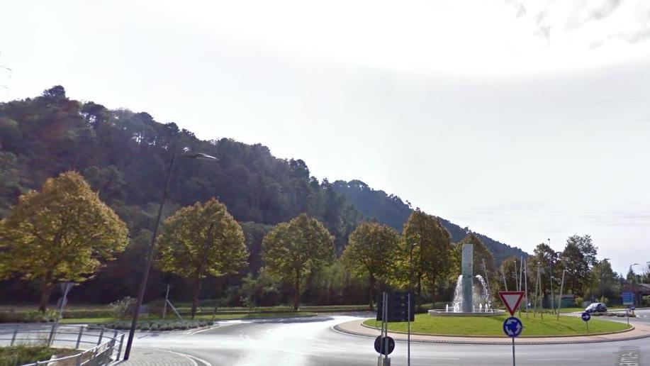 La zona del Ponte alla Gora dove si è verificato l'incidente stradale