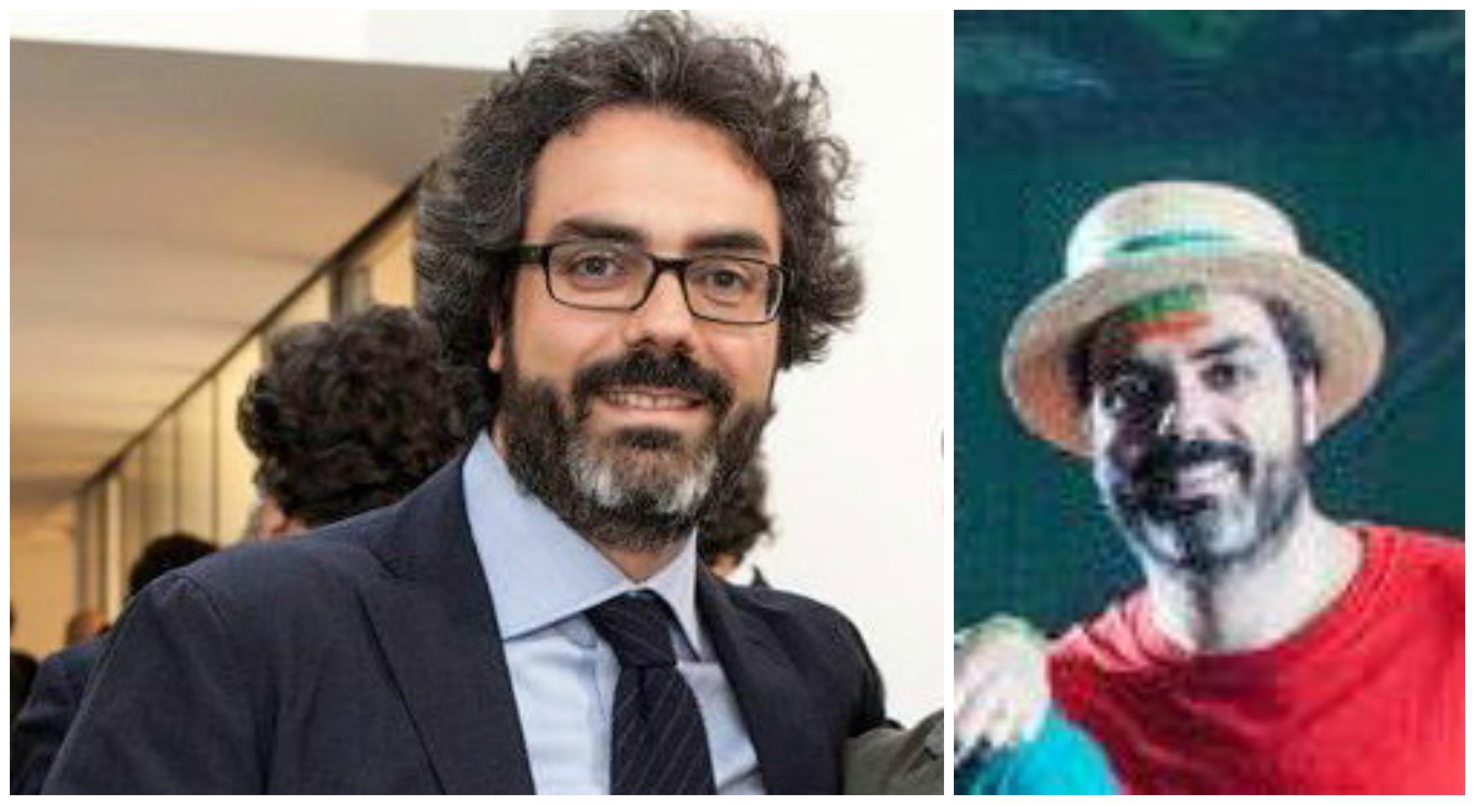 Il commercialista Filippo Baldini, paglietta del Buzzi 