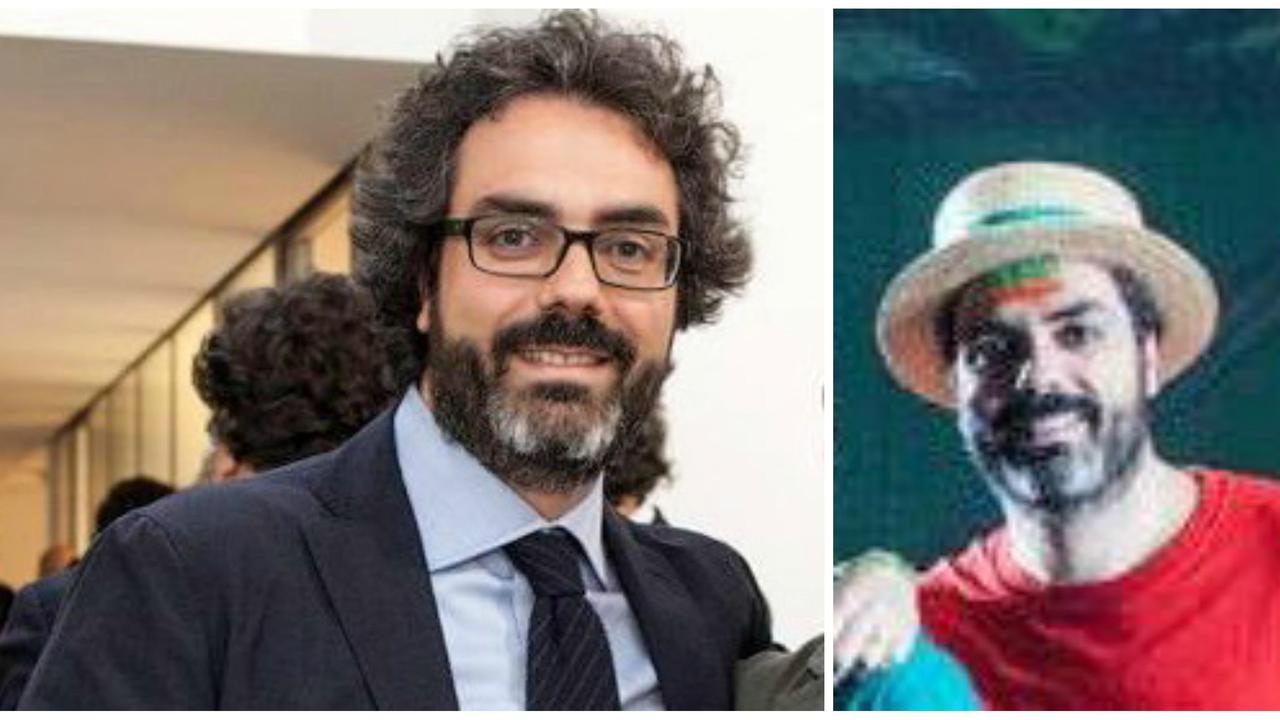 Il commercialista Filippo Baldini, paglietta del Buzzi