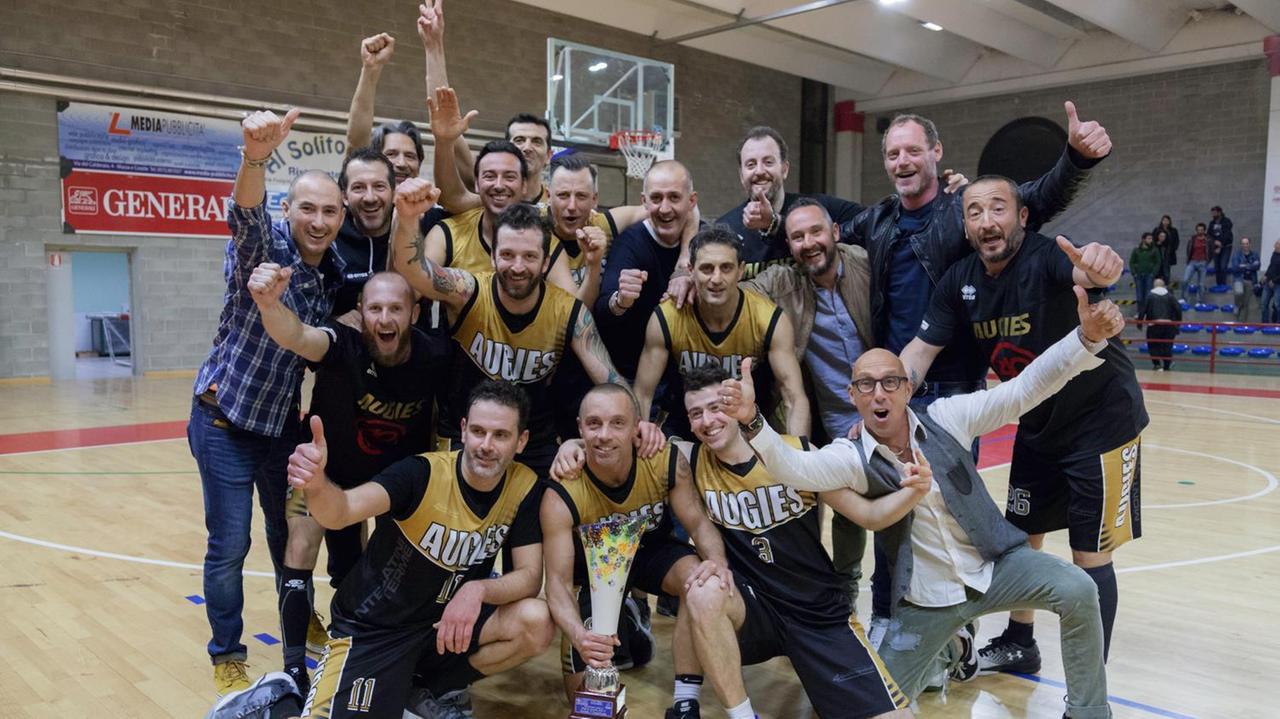 La squadra degli Augies Montecatini campione provinciale Uisp