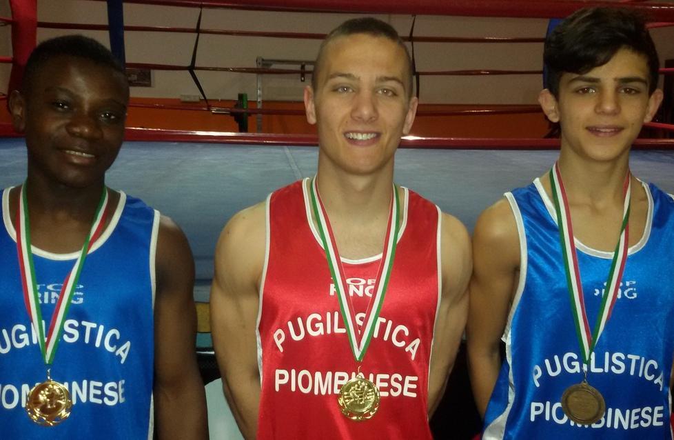 La Pugilistica piombinese cala il tris 