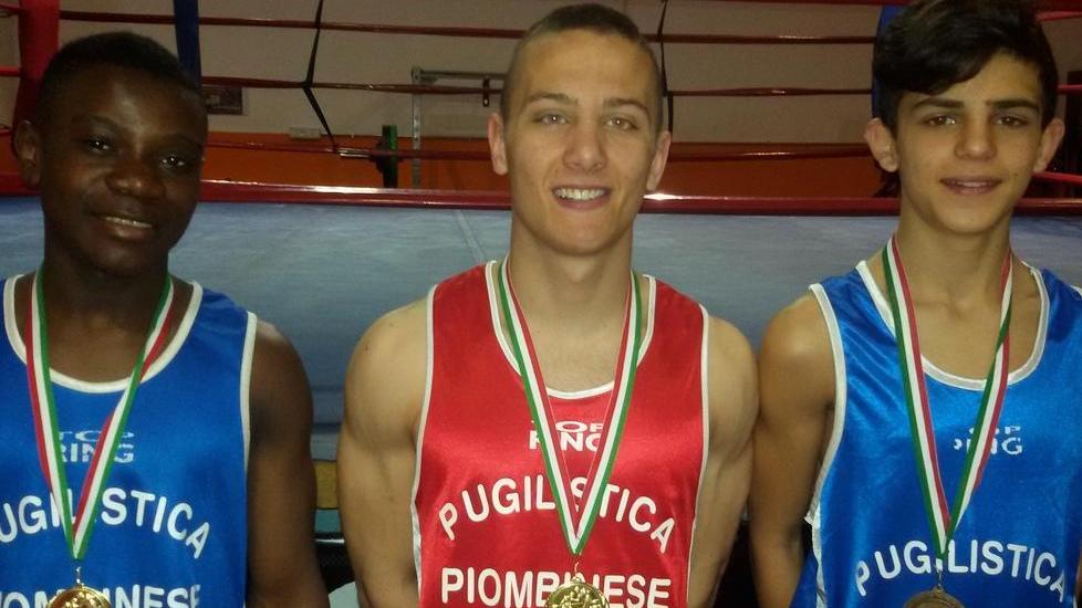 La Pugilistica piombinese cala il tris