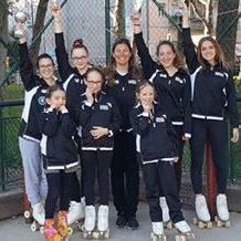Le ragazze dello Skating Club Grosseto fanno il pieno ai campionati provinciali