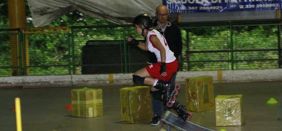 Elisa, la regina di Roller Cross e Free Jump 