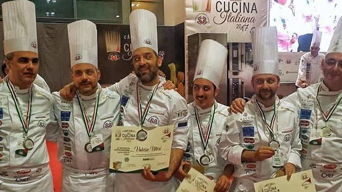 Quintetto d’eccezione per un menù firmato dai medagliati di Rimini