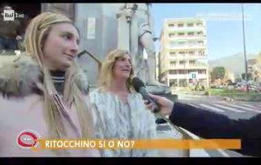 In televisione da Carrara si parla dei ritocchi estetici