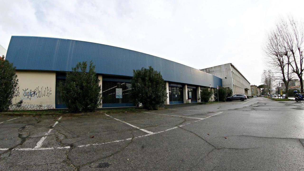 L'area ex Fiat sul viale Alfieri (Marzi Pentafoto)