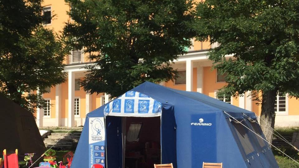 Terremoto, Telefono Azzurro di Reggio Emilia al lavoro ad Amatrice