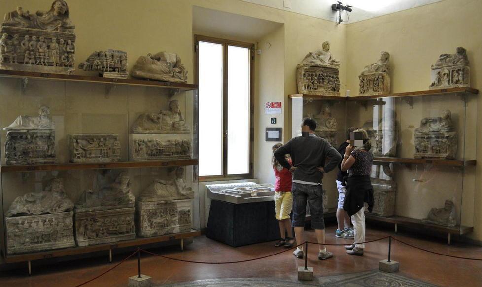Videosorveglianza al museo Guarnacci