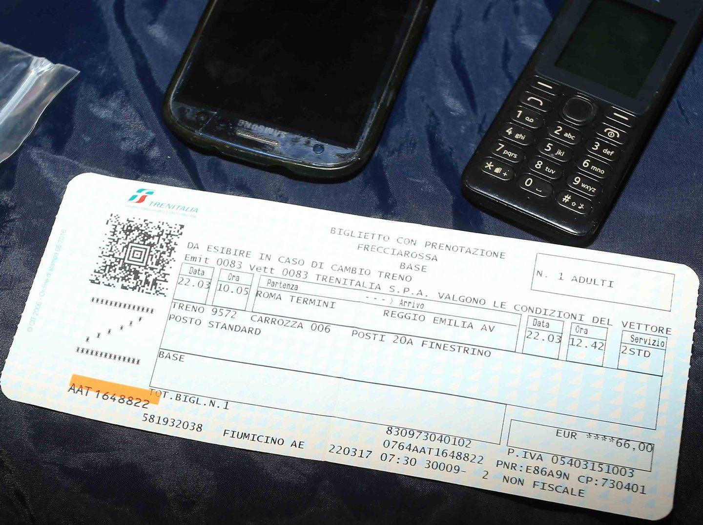 Lo spacciatore in viaggio con l’alta velocità 