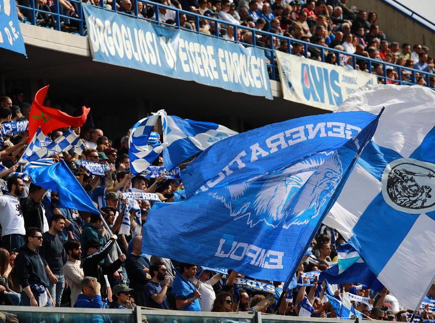 Empoli fanalino di coda per auditel e tifosi 