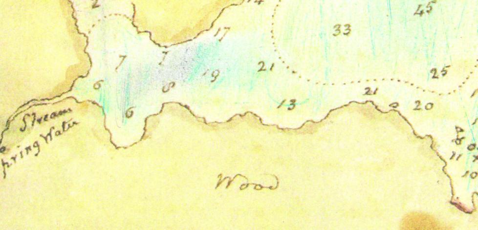 In mostra una antica cartina di Porto Cervo del 1833