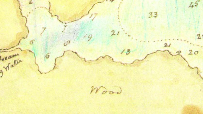 In mostra una antica cartina di Porto Cervo del 1833