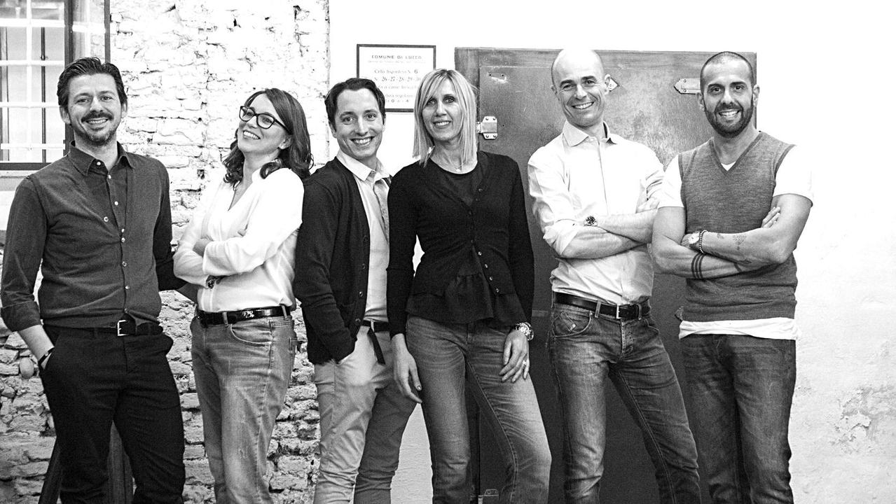 Il gruppo di giovani imprenditori che ha dato vita al progetto UnaLira