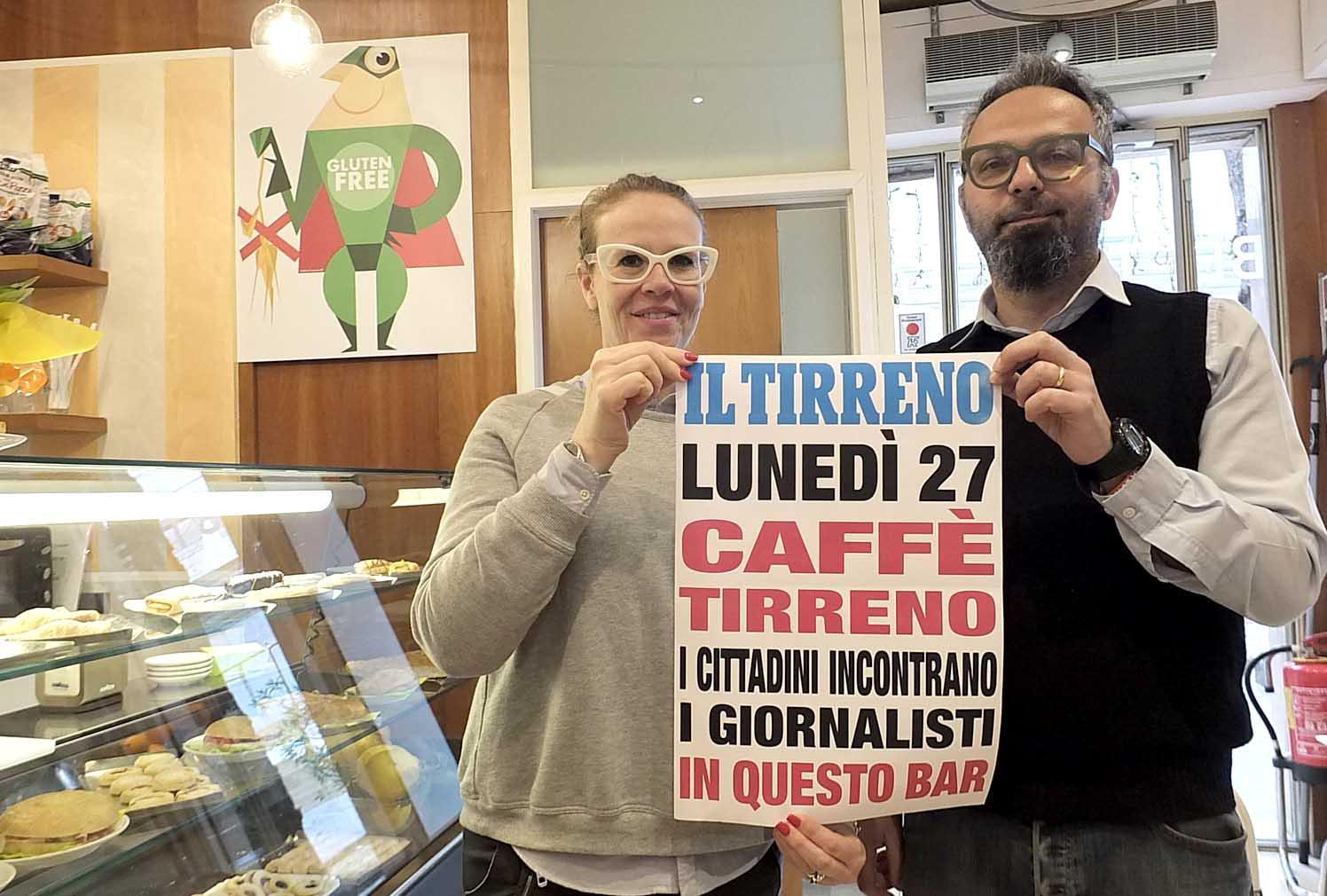 I titolari del bar Betsabea