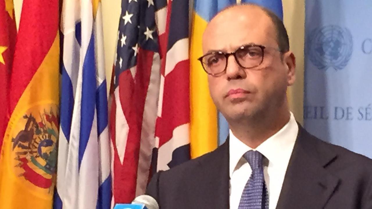 Il ministro Angelino Alfano