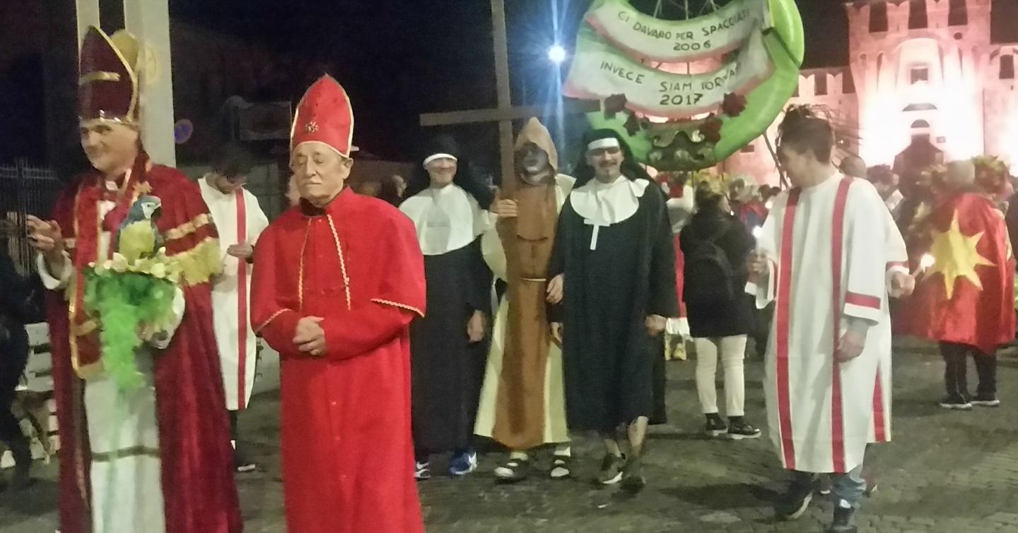 Carnevale, il Guercino festeggia in piazza