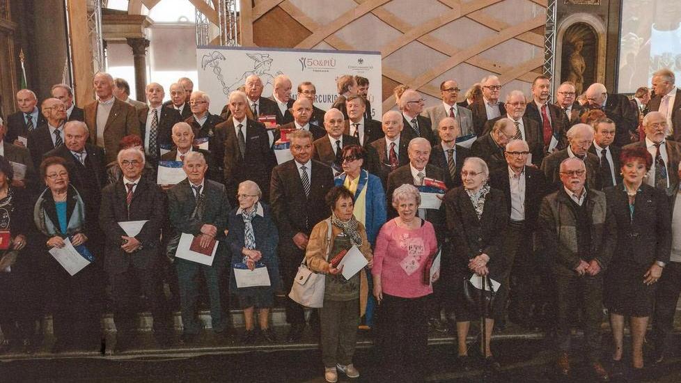Sei “maestri” lucchesi premiati da 50&Più
