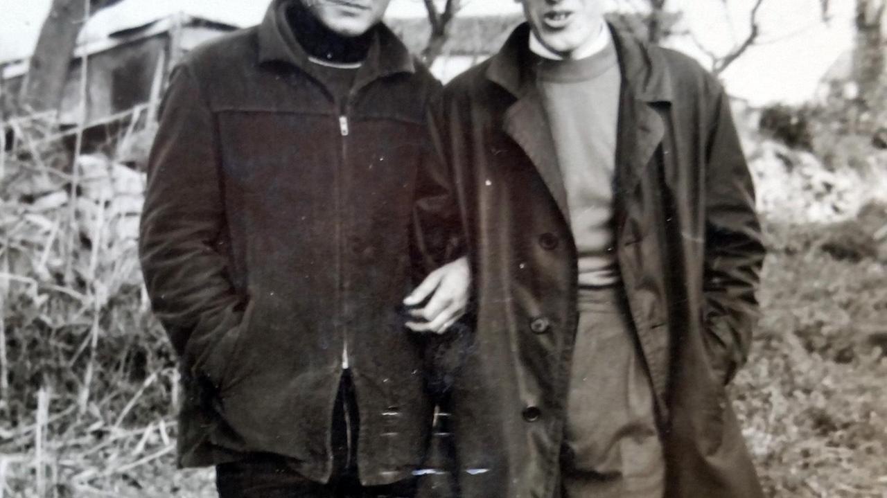 Matteo Pirina e Tore Moro negli anni Sessanta