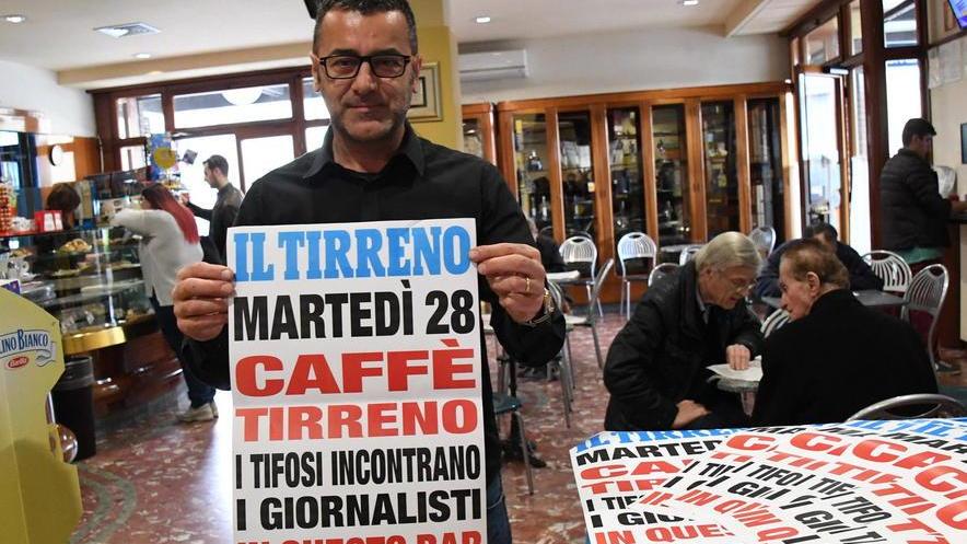 Il Caffè Tirreno si tinge di granata