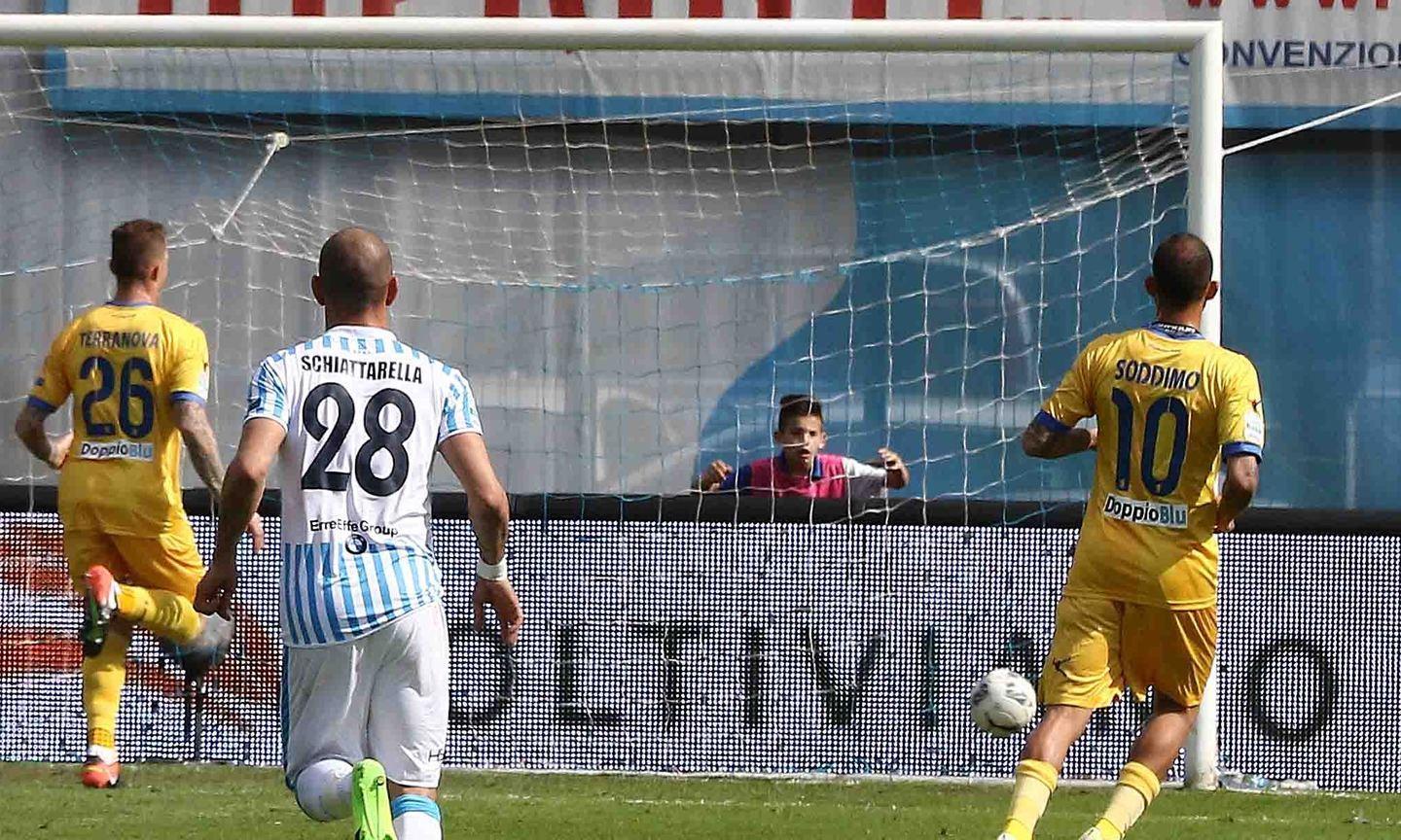Tra Spal e Frosinone c’è un palo di differenza 