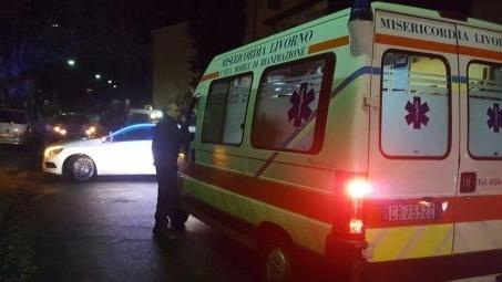 In moto contro un’auto a Stagno sospette fratture a gamba e spalla