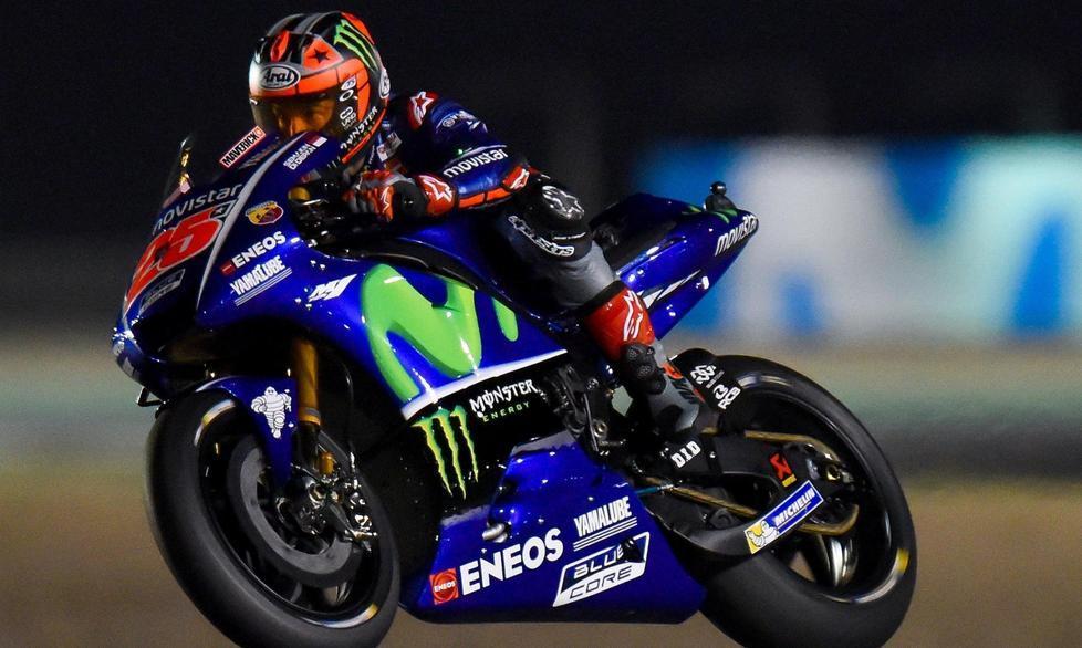 Vinales precede Dovizioso e Rossi