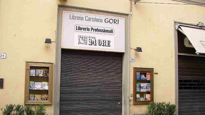 La libreria Gori in via Ricasoli