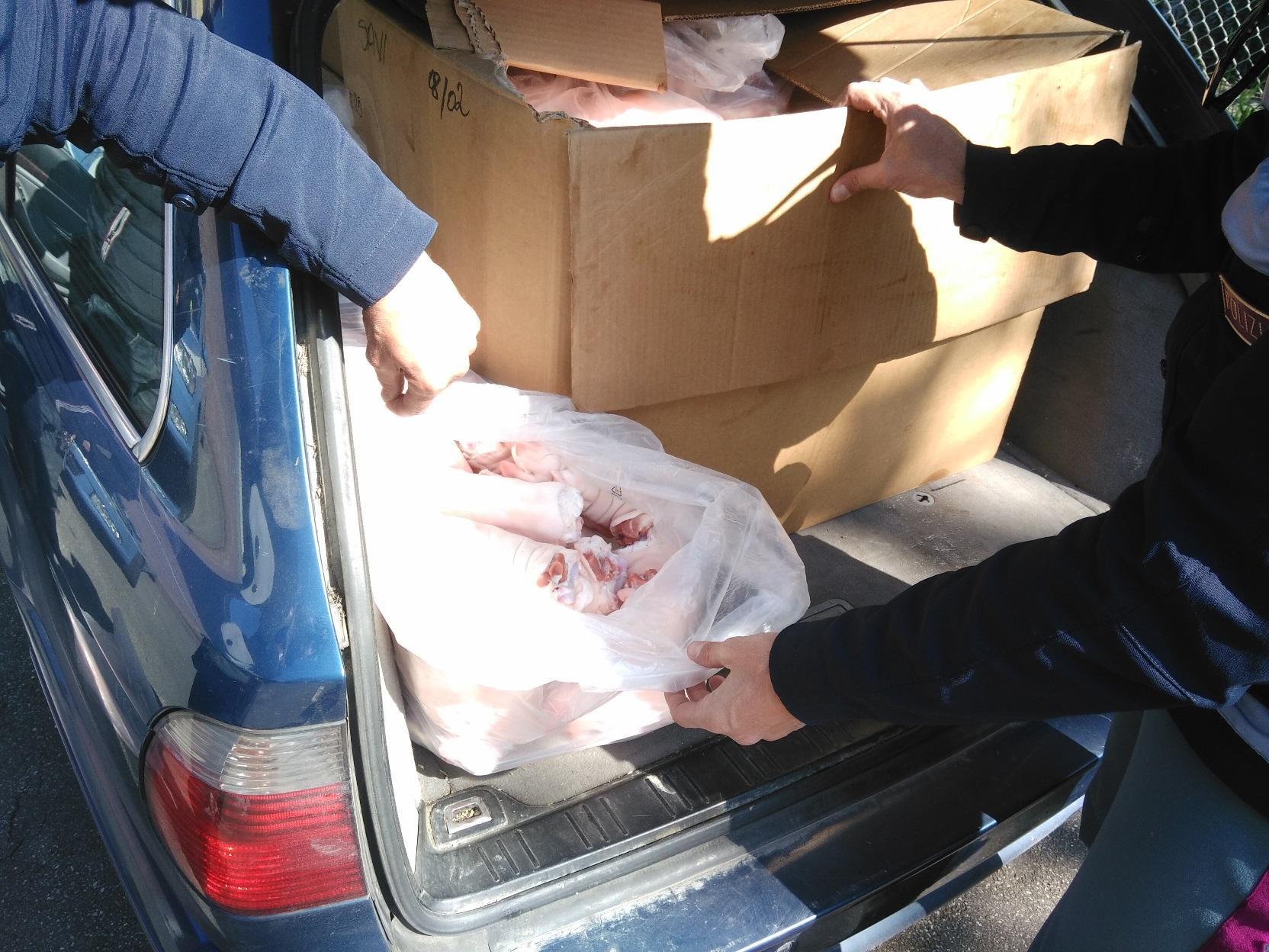 Cinese residente a Modena bloccato con 500 chili di carne in auto