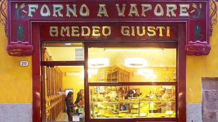 La focaccia del Giusti e il profumo della città