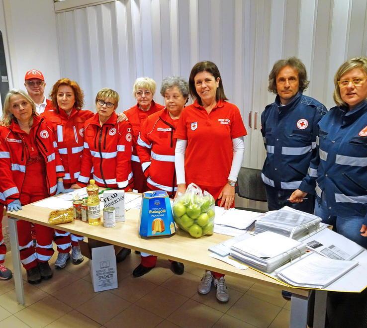 Crisi, sono 250 le famiglie assistite dalla Croce rossa 